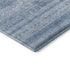 5' X 8' Sky Blue And Ivory Southwestern Washable Area Rug With UV Protection