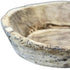 5" Beige Wood Decorative Bowl