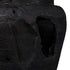 18" Black Solid Wood Modern Abstract Table Vase With Sculptural Details