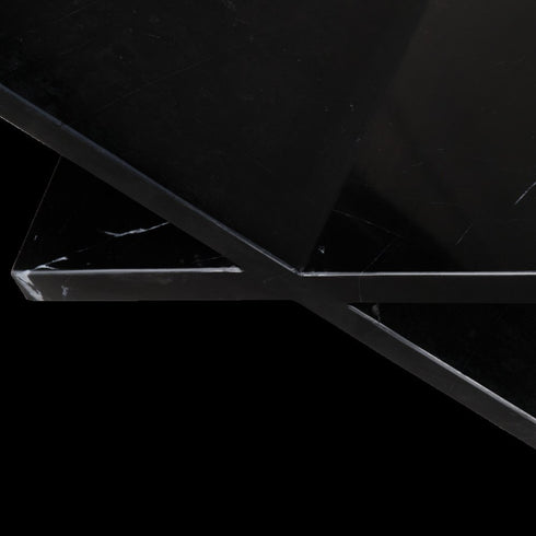 8" Black Marble Tabletop Decorative Bookstand