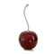 21" Red And Silver Aluminum Cherry Tabletop Sculpture