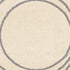8' X 11' Cream And Gray Abstract Area Rug