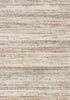 8' X 11' White And Orange Abstract Area Rug