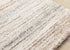 8' X 11' White And Orange Abstract Area Rug