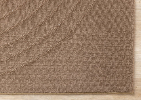 8' X 11' Brown Area Rug