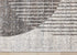 8' X 11' Gray And White Geometric Area Rug