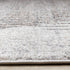 8' X 11' Gray And White Geometric Area Rug