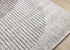 8' X 11' Gray And White Geometric Area Rug