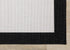 5' X 8' Black And Cream Area Rug