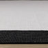 5' X 8' Black And Cream Area Rug