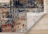 8' X 10' Cream Black And Tan Abstract Area Rug