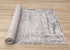 8' X 11' Gray Blue And Beige Abstract Area Rug