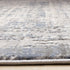 8' X 11' Gray Blue And Beige Abstract Area Rug