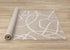 8' X 11' Cream And Tan Abstract Area Rug