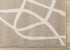 8' X 11' Cream And Tan Abstract Area Rug