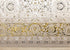 5' X 8' Cream Black And Tan Medallion Area Rug