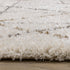 5' X 8' Cream And Gray Tribal Area Rug