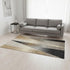 8' X 11' Gray Brown And Beige Geometric Area Rug