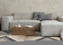8' X 11' Gray Beige And Black Geometric Area Rug