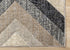 8' X 11' Gray Beige And Black Geometric Area Rug