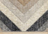 8' X 11' Gray Beige And Black Geometric Area Rug