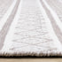 5' X 8' Cream Gray And Brown Geometric Hand Woven Area Rug