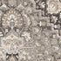 5' X 8' Taupe Gray And Brown Medallion Area Rug