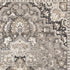5' X 8' Taupe Gray And Brown Medallion Area Rug