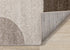 8' X 11' Cream Gray And Brown Geometric Area Rug