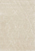 5' X 8' Cream And Beige Geometric Area Rug