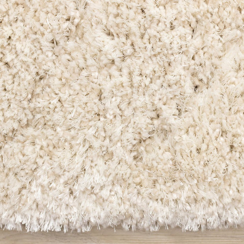 5' X 8' Cream And Beige Abstract Area Rug