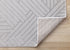5' X 8' Gray And Beige Geometric Area Rug