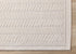 8' X 11' Beige And Cream Chevron Area Rug