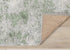 5' X 8' Cream And Green Abstract Area Rug