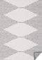 5' X 8' Gray And Beige Geometric Area Rug