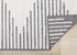 5' X 8' Gray And Beige Geometric Area Rug