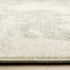 5' X 8' Green And Cream Botanical Leaves Area Rug