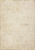8' X 11' Cream And Beige Abstract Area Rug
