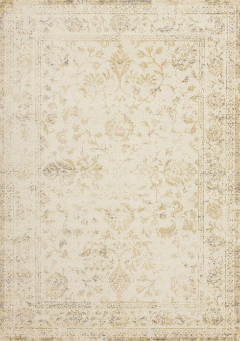 8' X 11' Cream And Beige Abstract Area Rug
