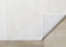 5' X 8' Cream And White Geometric Area Rug