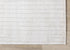5' X 8' Cream And White Striped Area Rug