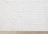 5' X 8' Cream And White Striped Area Rug