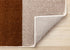 5' X 8' Cream Red And Brown Geometric Area Rug