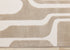 5' X 8' Cream And Beige Geometric Area Rug