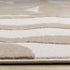 5' X 8' Cream And Beige Geometric Area Rug
