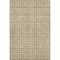 5' X 8' Gold And Ivory Geometric Washable Area Rug With UV Protection