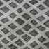 5' X 8' Graphite And Silver Geometric Washable Area Rug With UV Protection