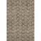 8' X 10' Brown And Ivory Polka Dot Washable Area Rug With UV Protection