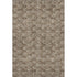 8' X 10' Brown And Ivory Polka Dot Washable Area Rug With UV Protection