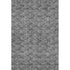5' X 8' Gray And Silver Polka Dot Washable Area Rug With UV Protection